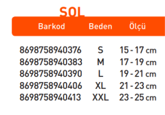 Luxor Örgü El Bilek Ateli Sol L:19-21 (508)