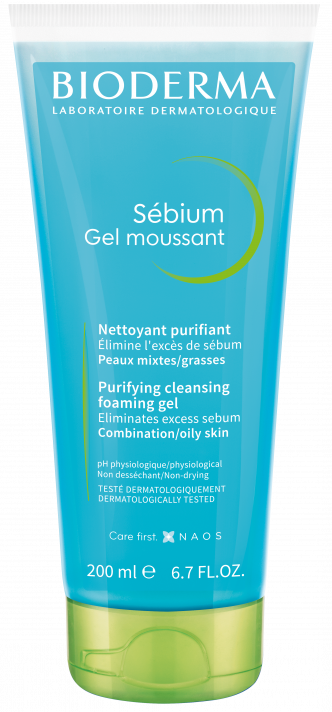 Bioderma Sebium Foaming Gel Tüp 200 ml - (SKT: 09/2026)
