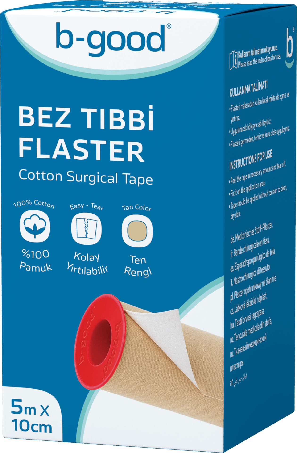 B-Good Bez Flaster 5 m x 10 cm - (SKT: 11/2028)