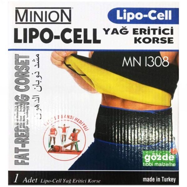 Minion Lipo-Cell Yağ Eritici Erkek Korsesi