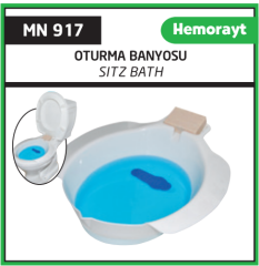 Minion Oturma Banyosu Hemoroid Küveti