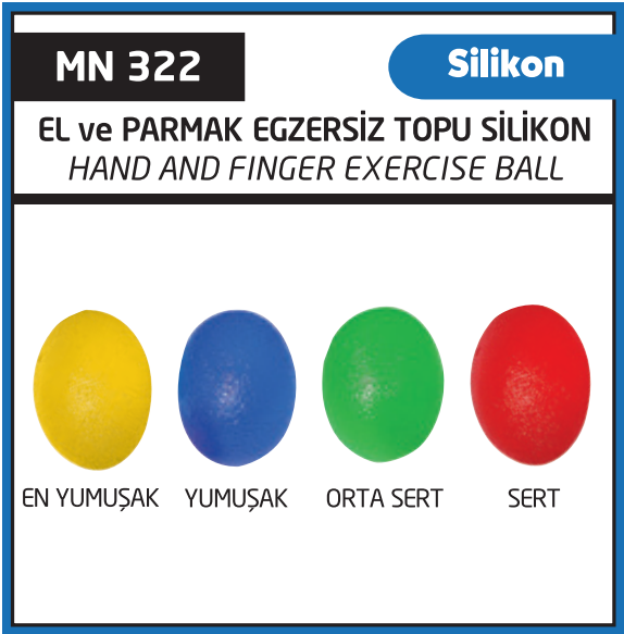 Minion El ve Parmak Egzersiz Topu En Yumuşak Sarı