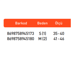 Luxor Silikon Yapışkanlı Metatarsal Ped S:35-40 (617)