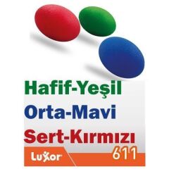 Luxor Silikon El Rehabilitasyon Topu (Hafif-Yeşil) (611)