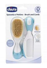 Chicco Fırça ve Tarak Seti 0 Ay+ Mavi