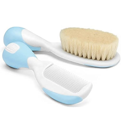 Chicco Fırça ve Tarak Seti 0 Ay+ Mavi