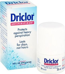 Driclor Roll-On Deodorant 20 ml - (SKT: 11/2026)