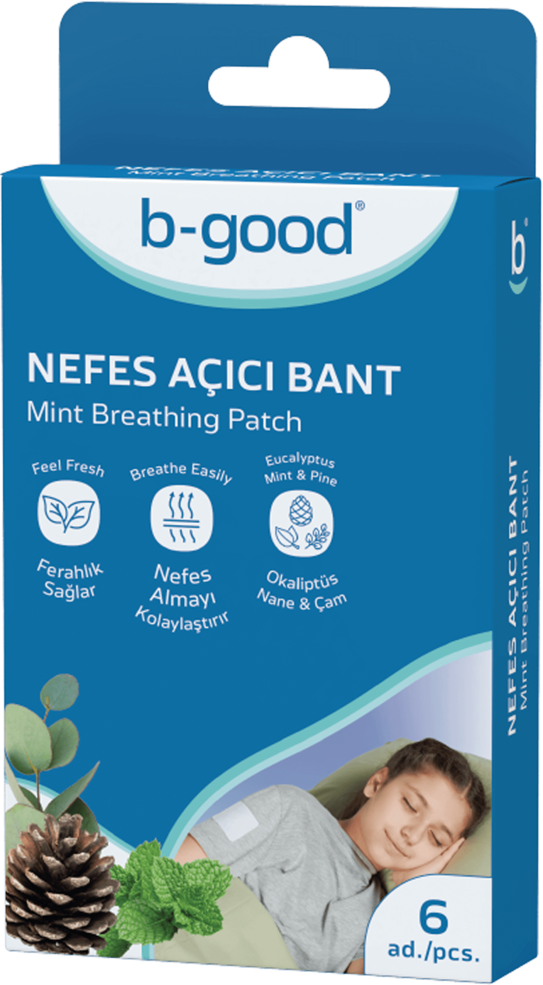 B-Good Nefes Açıcı Bant 6'lı - (SKT: 09/2029)