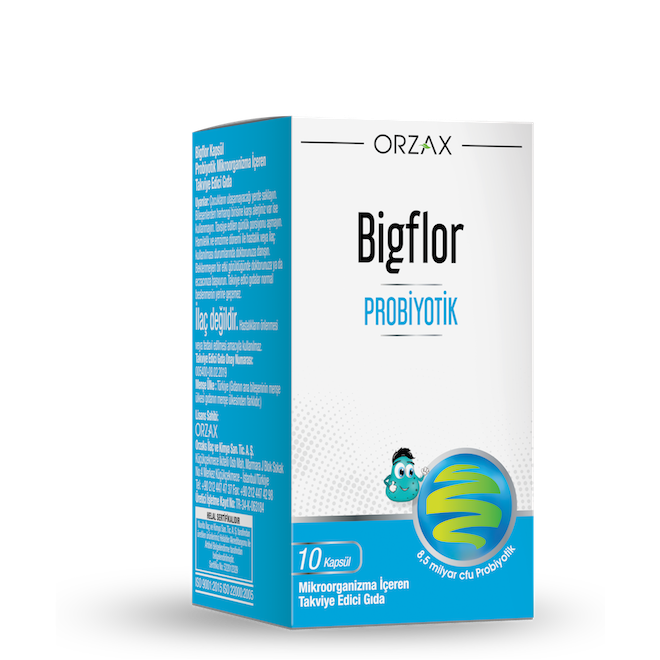 Bigflor Probiyotik 10 Kapsül - (SKT:02/2026)