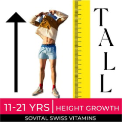 Sovital Tall / Uzun Boy Vitamini 90 Kapsül - (SKT: 06/2028)