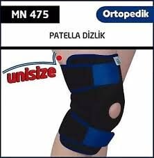 Minion Örme Patella Ligament Destekli Dizlik No: 3