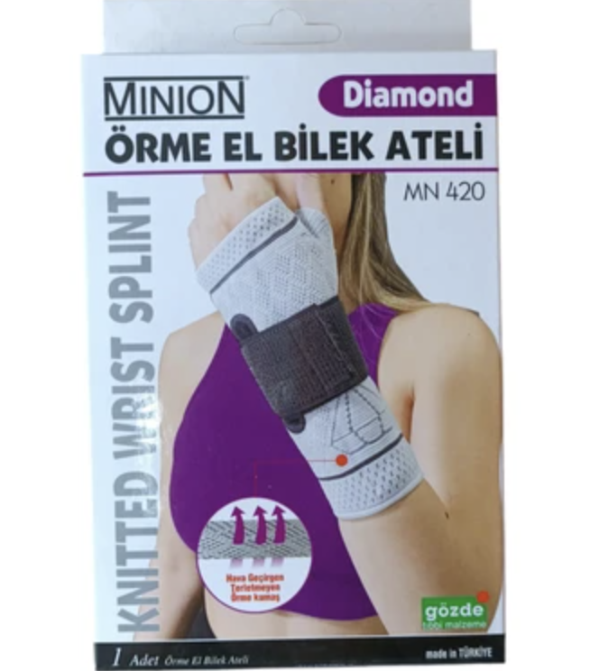 Minion Örme Çift Yönlü El Bilek Ateli No: 1