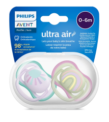 Philips Avent SCF376/01 Ultra Air Gece Emziği 18+ Ay