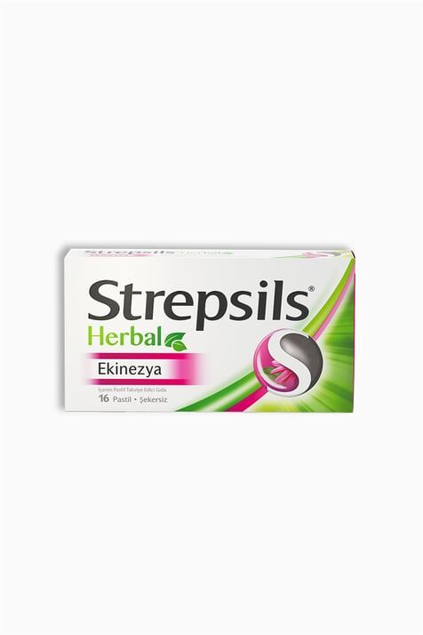 Strepsils Herbal Ekinezya 16 Pastil - (SKT: 08/2026)