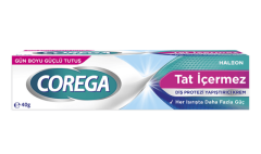 Corega Gün Boyu Güçlü Tutuş Diş Protez Yapıştırıcı Tat İçermez Krem 40 gr - (SKT: 08/2027)