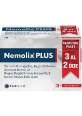 Nemolix Plus 30 Tablet 3 Al 2 Öde - (SKT: 06/2027)