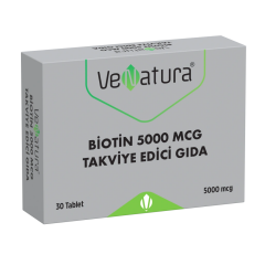 Venatura Biotin 5000 mcg 30 Tablet - (SKT: 10/2027)