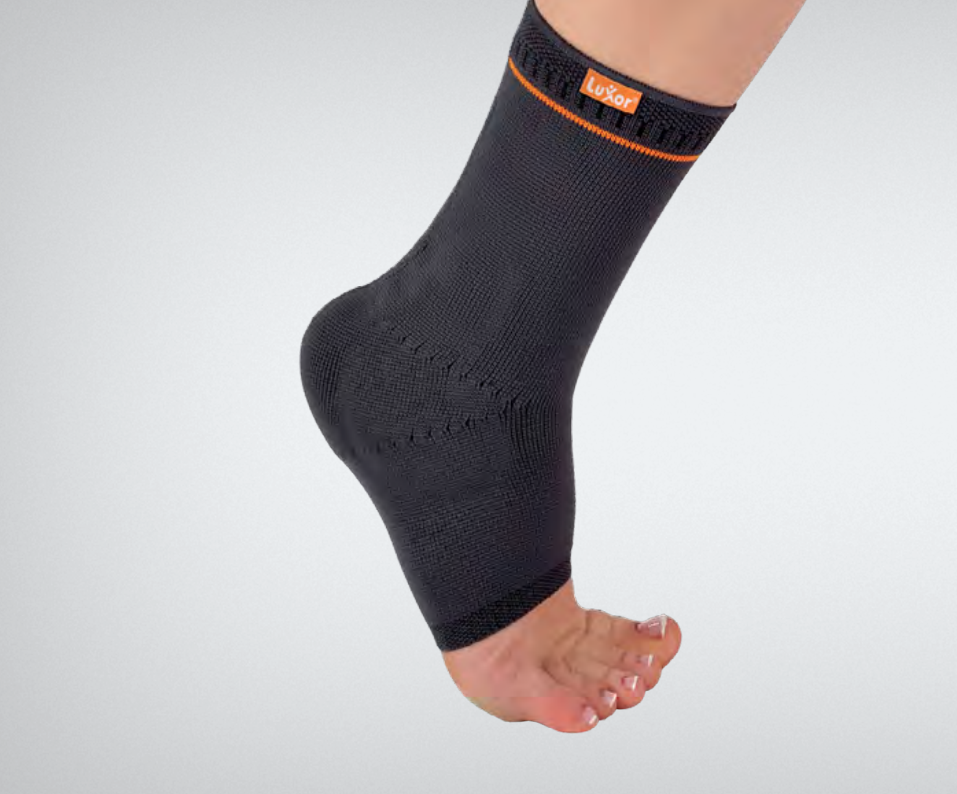 Luxor Örgü Silikon Ped Destekli Ayak Bilekliği XL:26-28 (105)