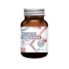 Osende Çinko Bakır 60 Kapsül - (SKT: 10/2027)