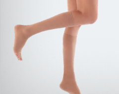 Luxor Varis Çorabı Orta Basınçlı Diz Altı Açık Burun Ten No:4 (808)