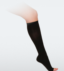 Luxor Diz Altı Burnu Açık Erkek Siyah Varis Çorabı No:6 (840)
