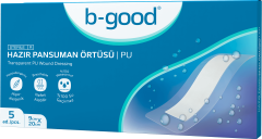 B-Good Hazır Pansuman Örtüsü 9x20 cm 5'li - (SKT: 03/2029)