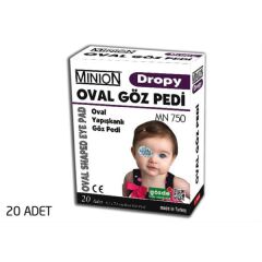 Minion Dropy Göz Pedi Çocuk 20'li