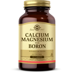 Solgar Calcium Magnesium Plus Boron 100 Tablet - (SKT: 02/2028)