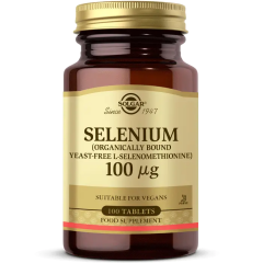 Solgar Selenium 100 mg 100 Tablet - (SKT: 06/2027)