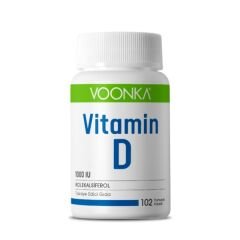 Voonka Vitamin D 102 Yumuşak Kapsül - Eski Ambalaj - (SKT: 01/2026)
