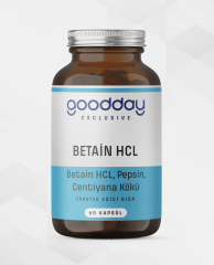 Goodday Betain HCL Pepsin 60 Kapsül - (SKT: 12/2027)