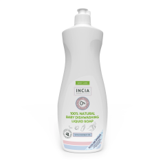 Incia Bebek Bulaşık Sabunu Bitkisel Emzik Biberon Temizleyici Vegan 500 ml - (SKT: 08/2026)